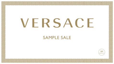 versace private sample sale|Versace sample sale.